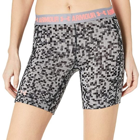 Under Armour Women's Strike Zone 7" Compression Shorts 1281969 001 - Picture 1 of 5